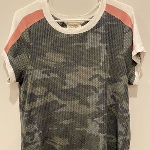 Fantastic Fawn camo camoflauge with pink top